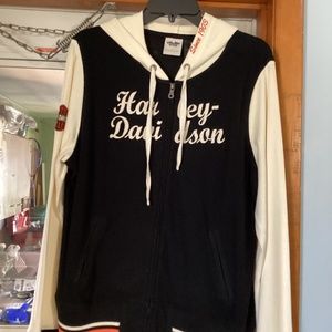 Women Harley Hooded zip